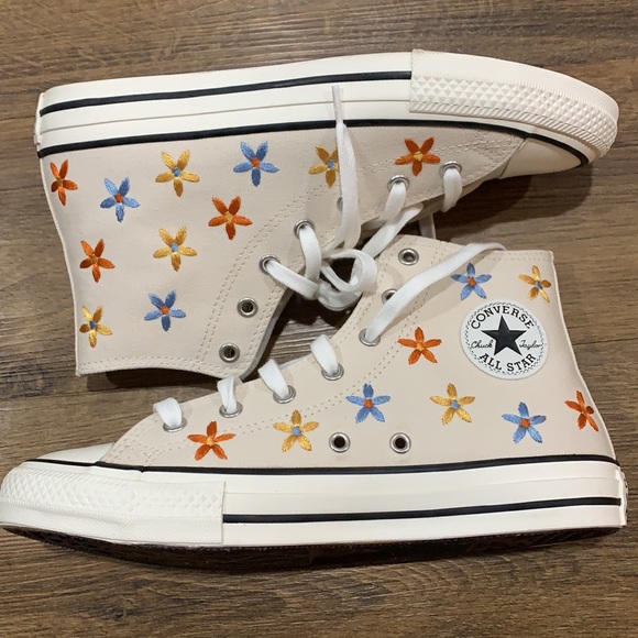 Sneakers Converse All Star Spring Flowers High Top Converse All